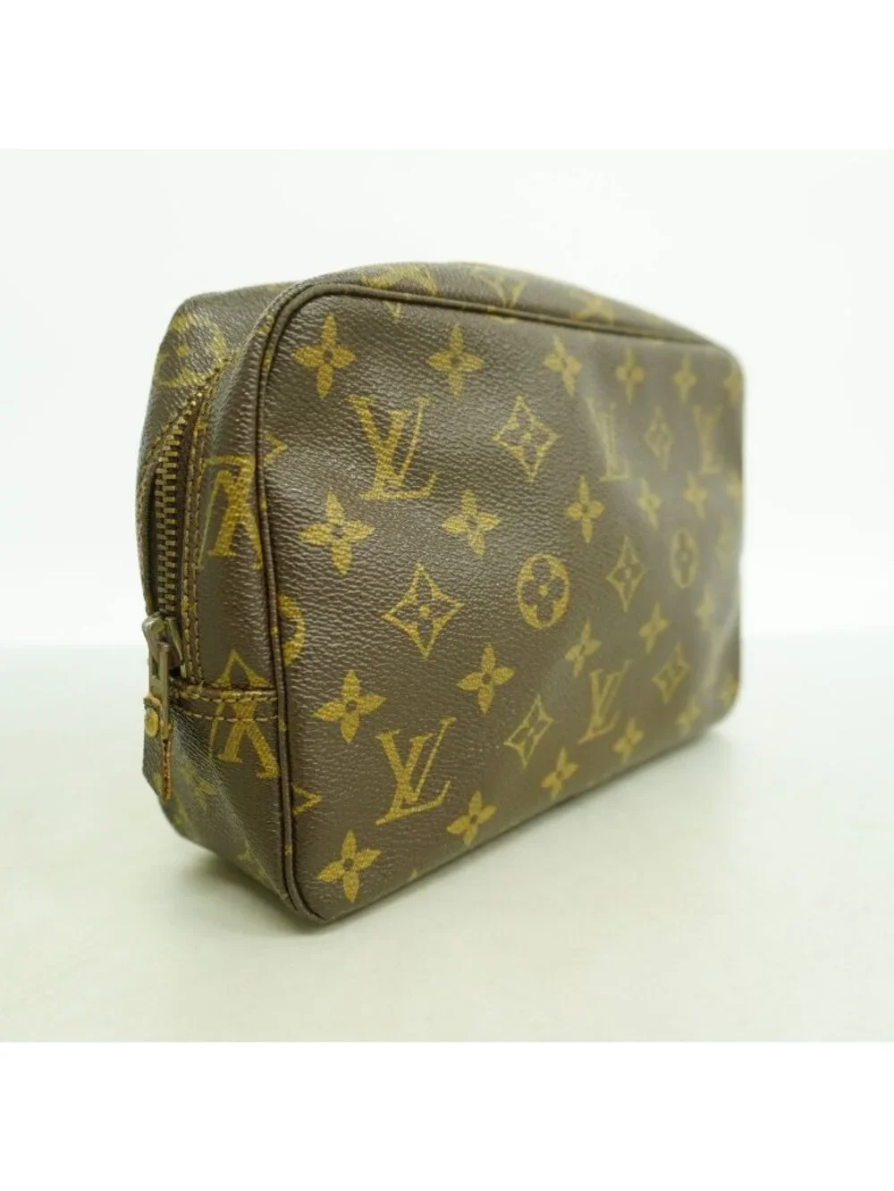 Louis Vuitton Pouch Monogram Trousse Twillet 23 Brown